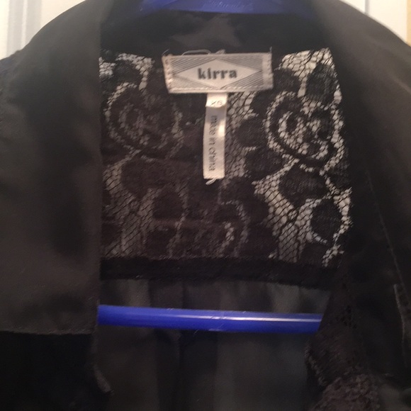 Pacsun sheer black button up blouse - Picture 3 of 4